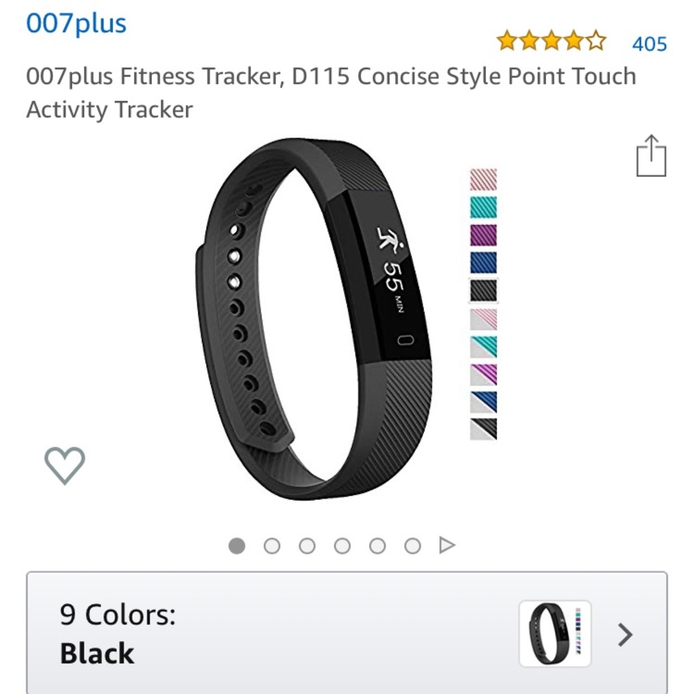 007Plus Fitness Tracker. Used for a week.